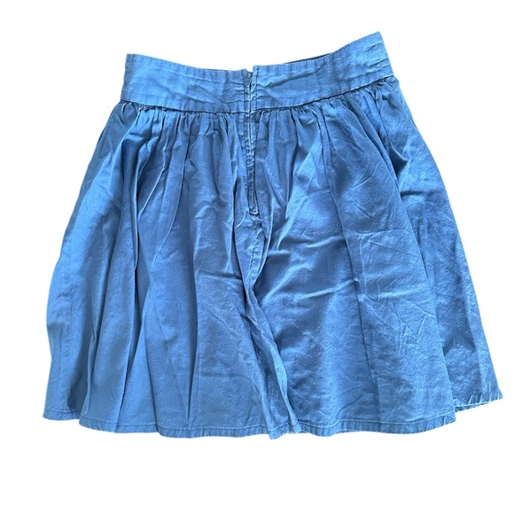 Divided Royal Blue Skirt Size 6 - Picture 4 of 6